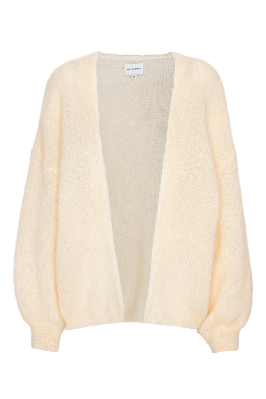 Knitwear | Americandreams Lee Short Cardigan Almond