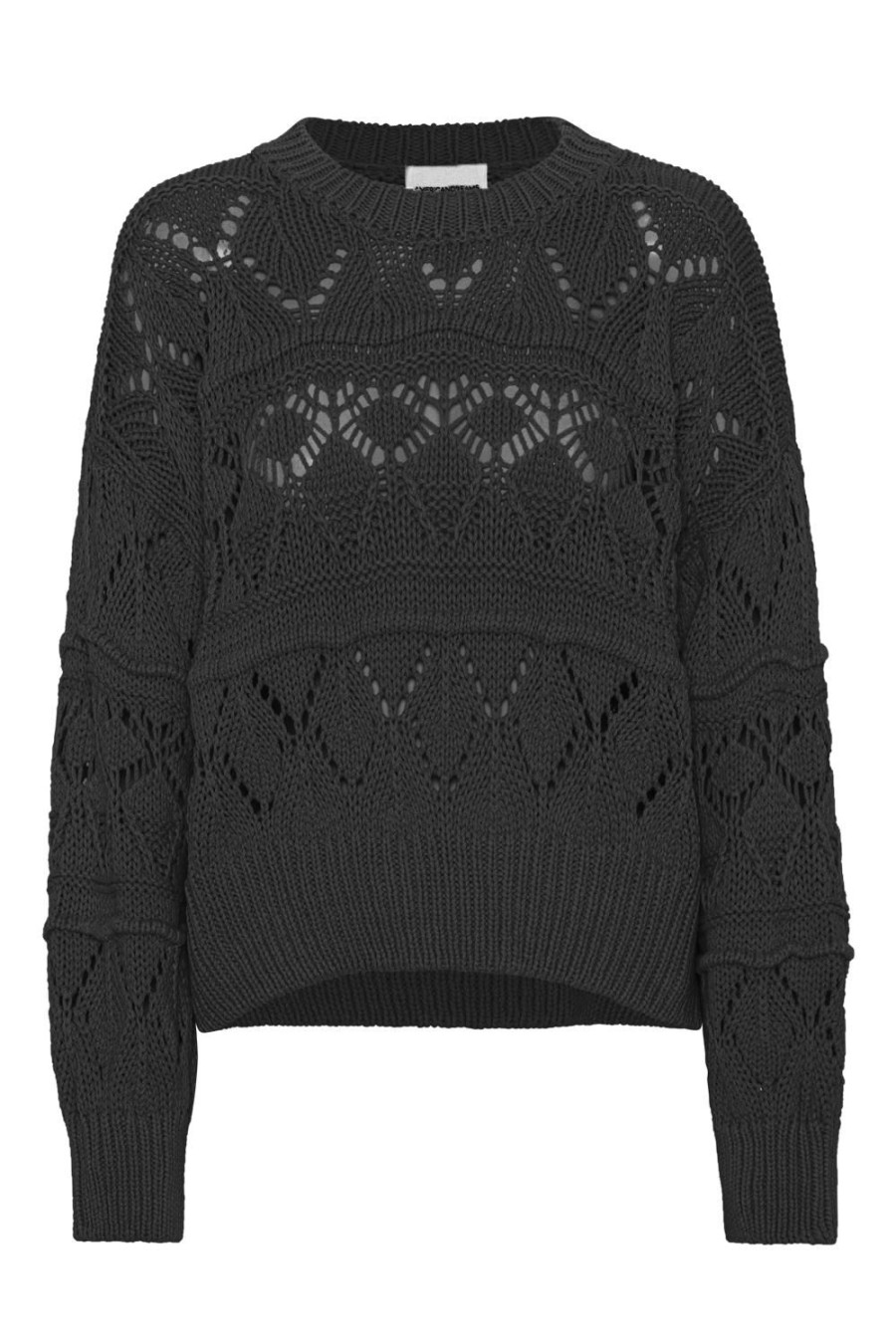 Knitwear | Americandreams Cassie Cotton Pullover Black