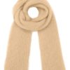 Knitwear | Americandreams Lisa Mohair Scarf Almond