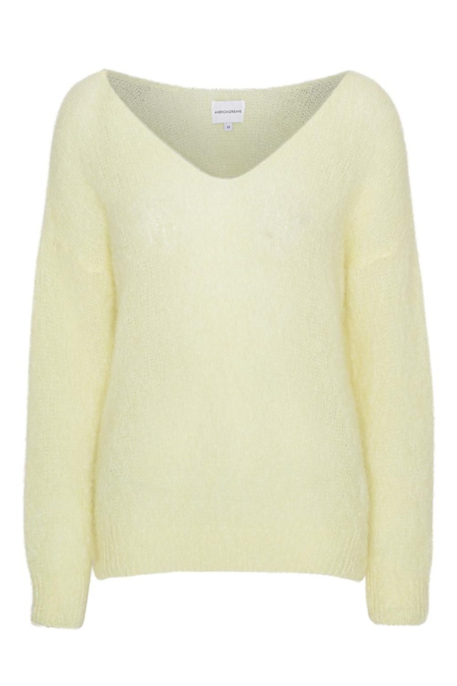 Knitwear | Americandreams Carly Pullover Light Yellow