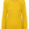 Knitwear | Americandreams Mari Oversized Knit Pullover Yellow