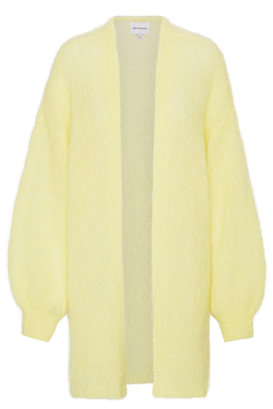 Knitwear | Americandreams Lee Midi Cardigan Light Yellow