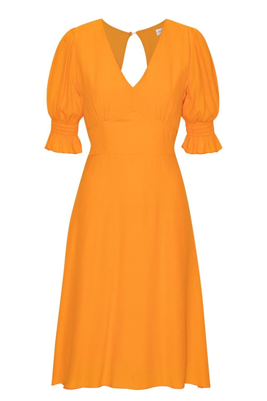 Dresses | Americandreams Koko Short Dress Orange Solid