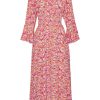 Dresses | Americandreams Sally Long Dress Red Flower