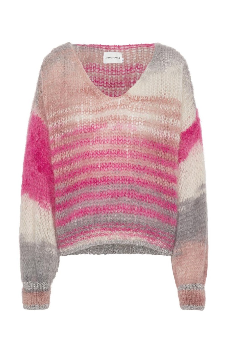 Knitwear | Americandreams Milana Ls Mohair Knit Pink Dream