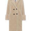 Outerwear | Americandreams Fiona Long Wool Coat Beige