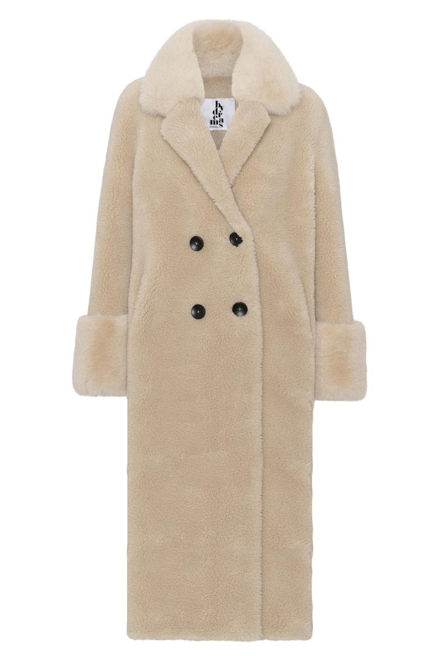 Outerwear | Americandreams Fiona Long Wool Coat Beige