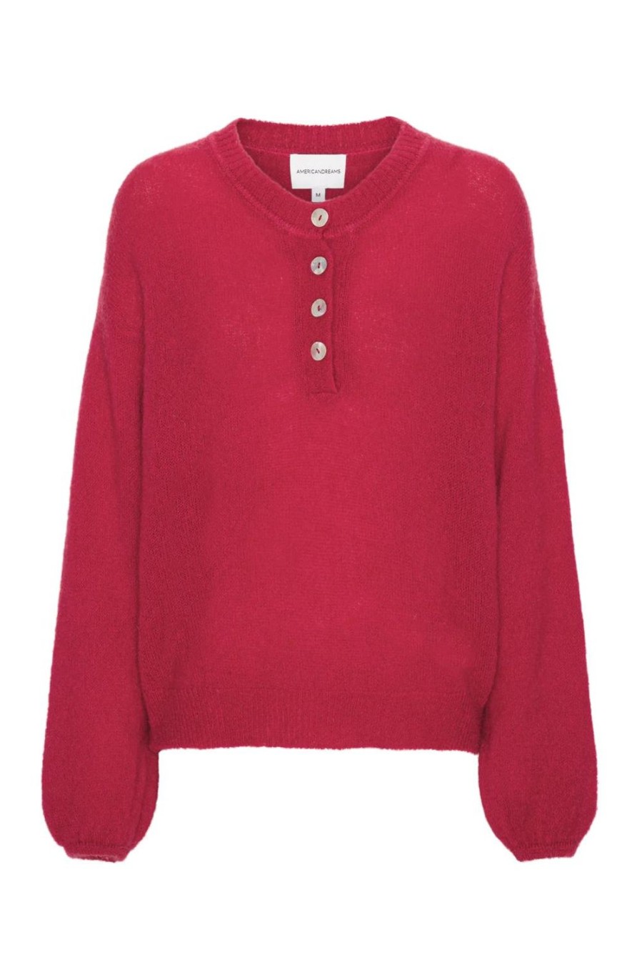 Knitwear | Americandreams Zelma Pullover Lipstick Red