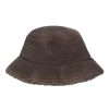 Outerwear | Americandreams Maya Wool Bucket Hat Chocolate Brown