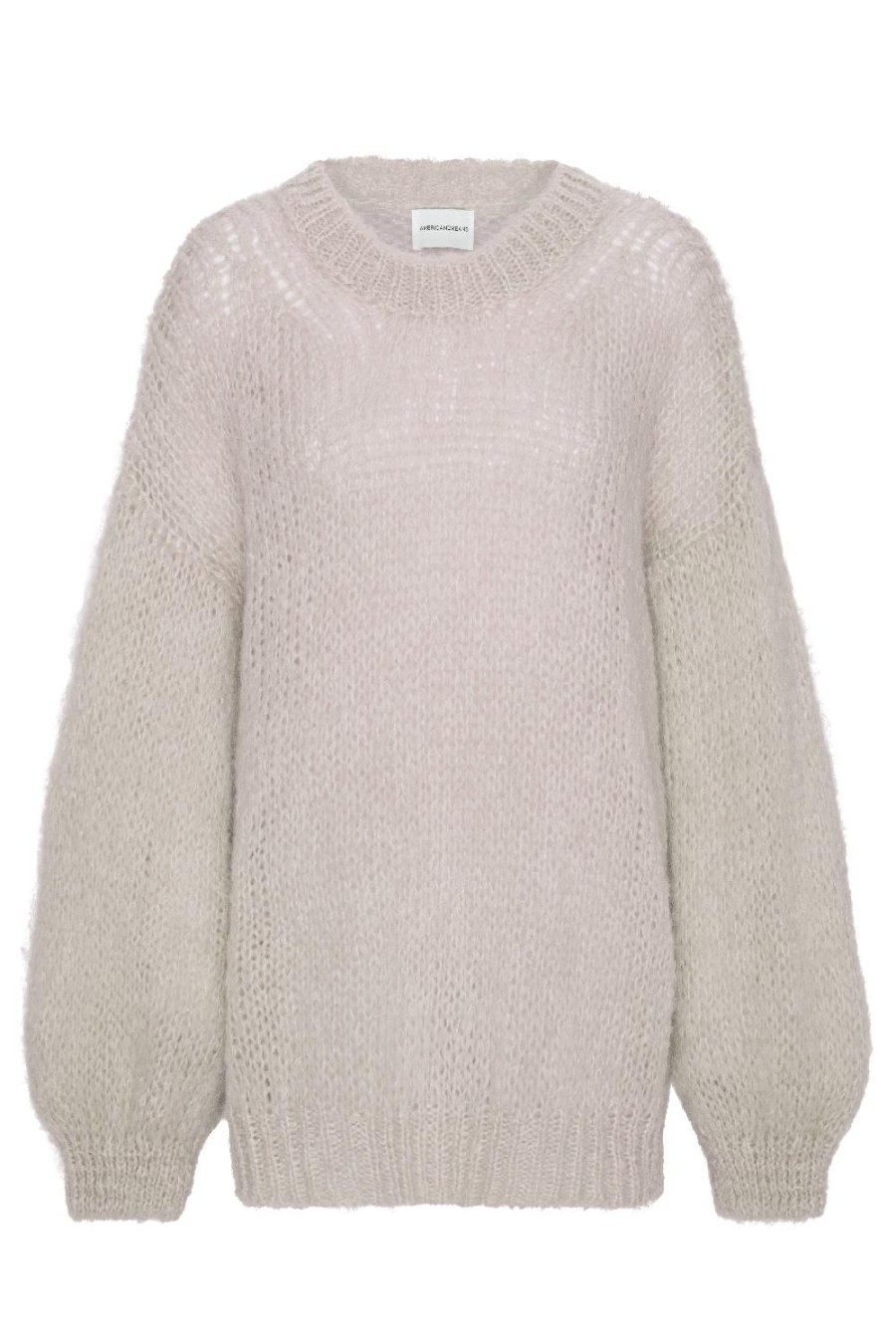 Knitwear | Americandreams Pepper Round Neck Pullover Beige