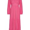 Dresses | Americandreams Umi Long Solid Cotton Pink