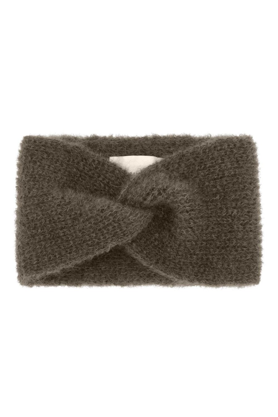 Knitwear | Americandreams Andy Knit Headband Dark Taupe