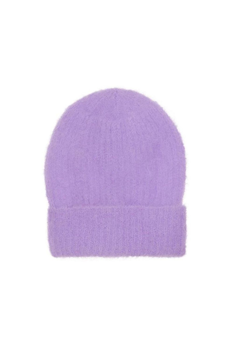 Knitwear | Americandreams Mila Mohair Beanie Lilac