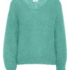 Knitwear | Americandreams Milana Ls Mohair Knit Seafoam Green