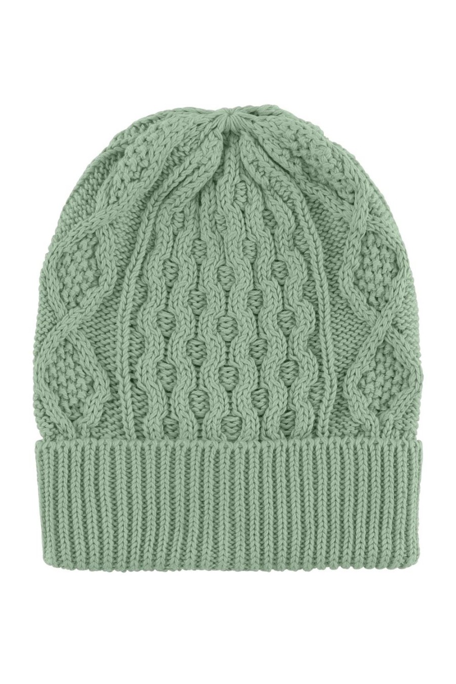 Knitwear | Americandreams Billy Cotton Beanie Dusty Green