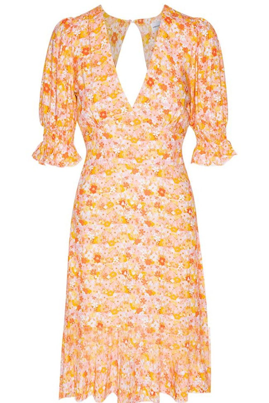 Dresses | Americandreams Koko Short Dress Peach Flower