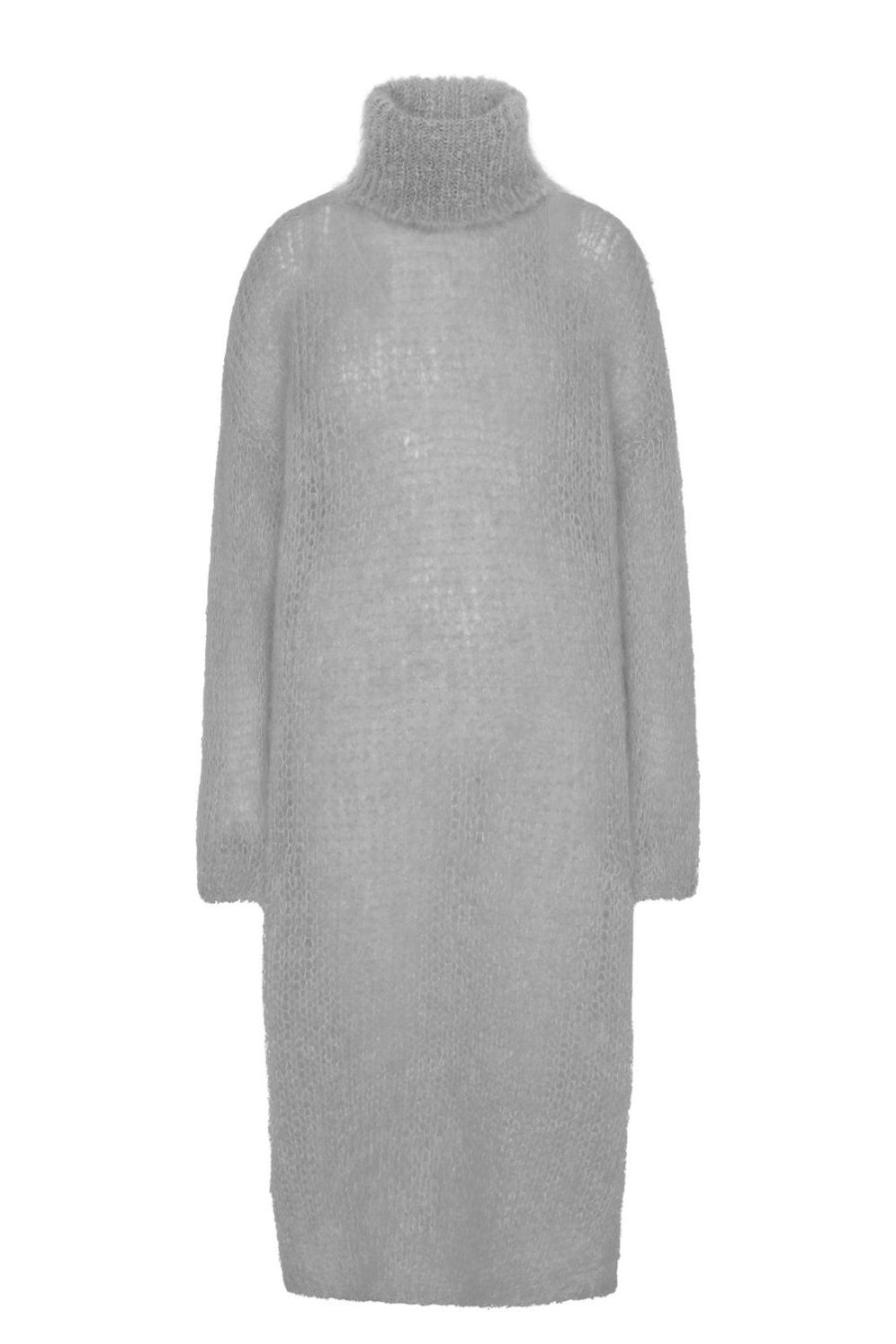 Dresses | Americandreams Chiara Ls Roll Neck Dress Grey