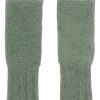 Knitwear | Americandreams Tilly Fingerless Knit Gloves Dusty Green