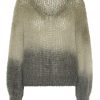 Knitwear | Americandreams Milana Ls Mohair Knit Ombre Beige