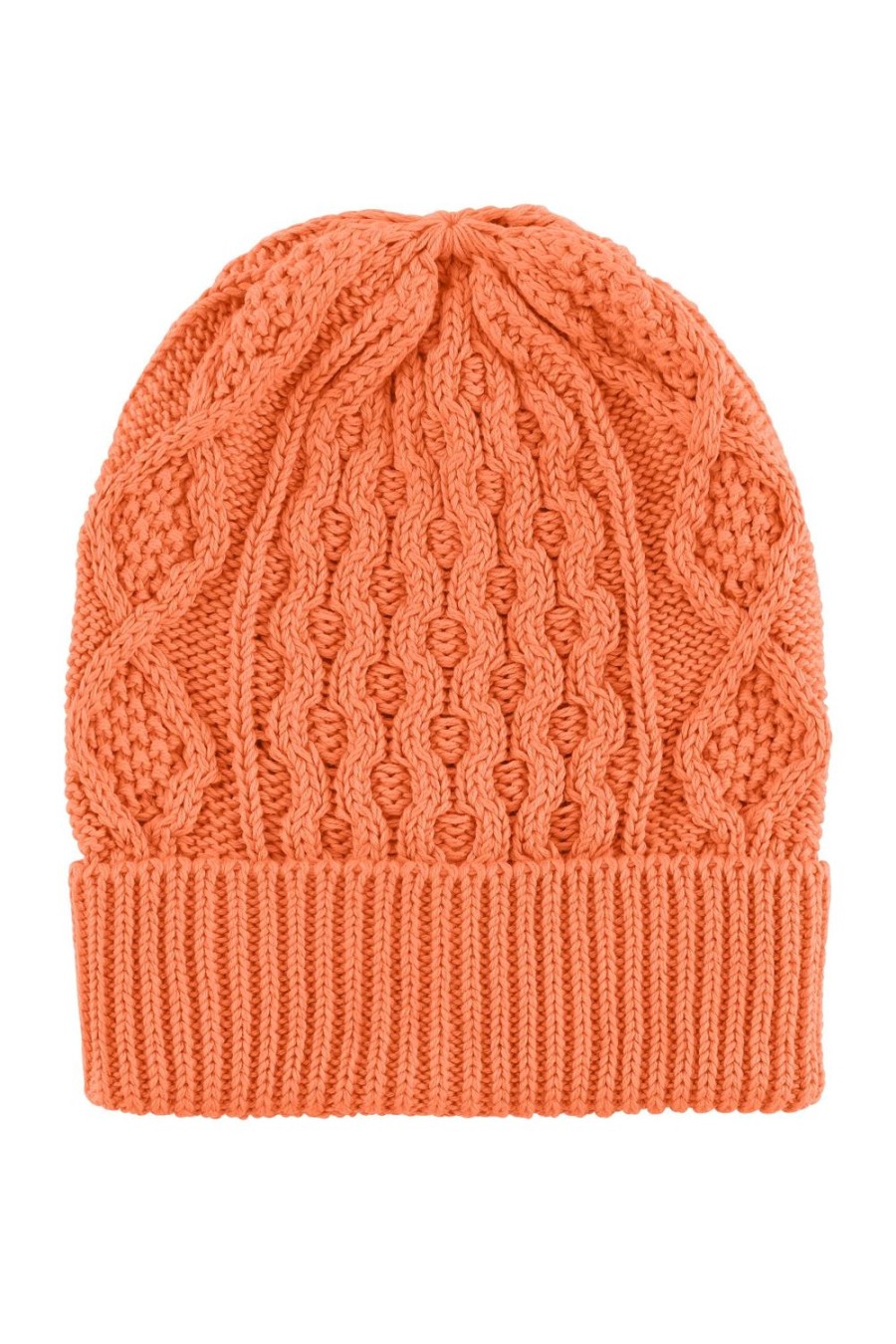 Knitwear | Americandreams Billy Cotton Beanie Burnt Orange