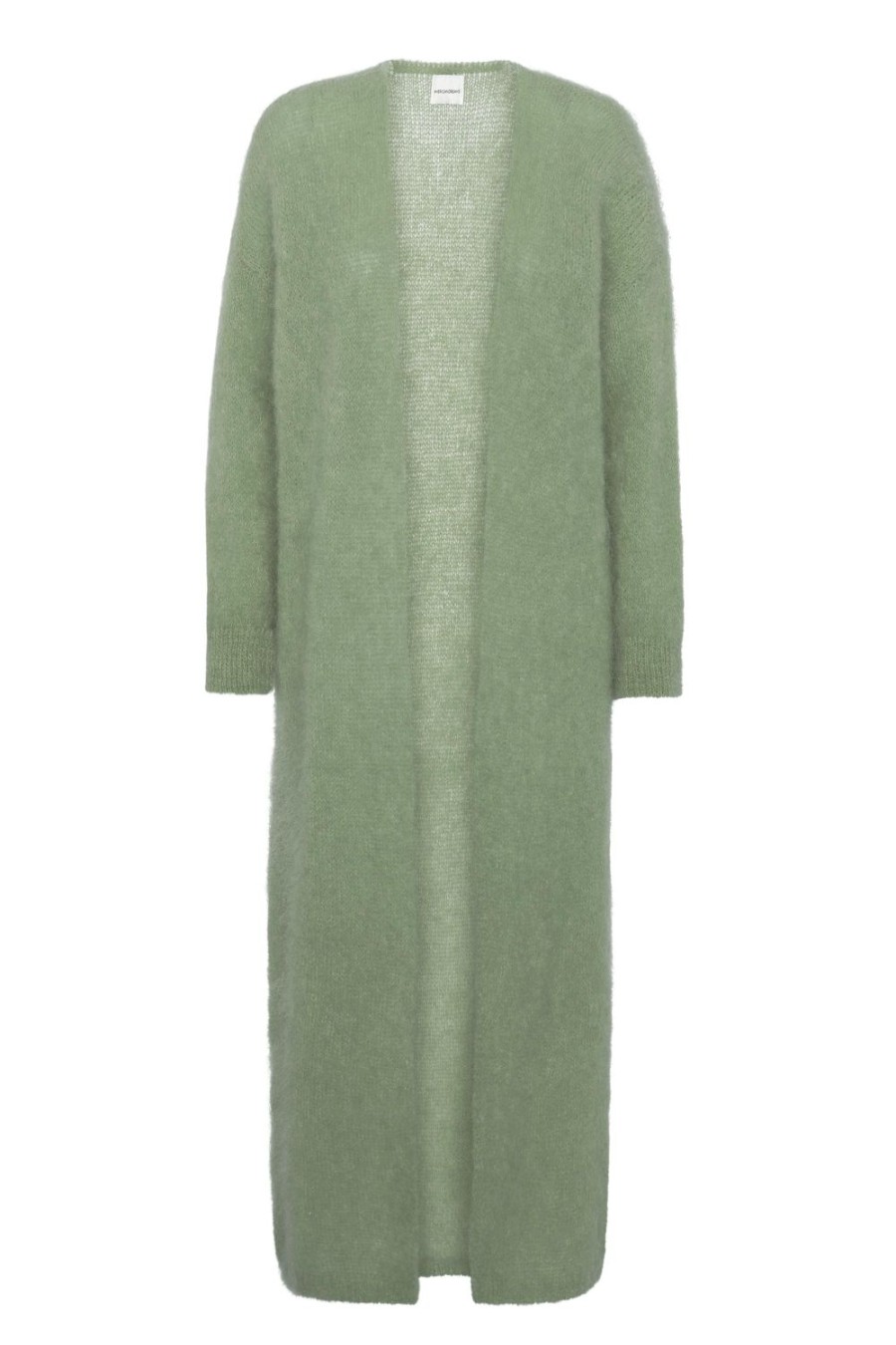 Knitwear | Americandreams Lee Long Cardigan Dusty Green