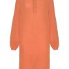 Knitwear | Americandreams Zelma Dress Burnt Orange