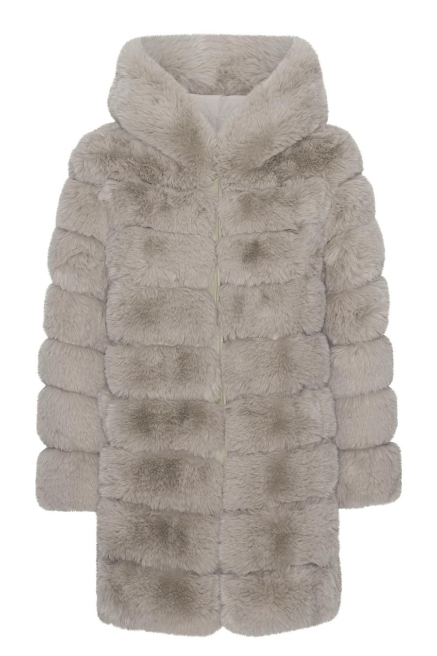 Outerwear | Americandreams Blake Faux Fur Coat Long Beige