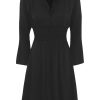 Dresses | Americandreams Sally Short Dress Black Solid