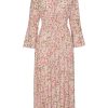 Dresses | Americandreams Sally Long Dress Light Pink / White Flower