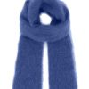 Knitwear | Americandreams Lisa Mohair Scarf Dark Blue