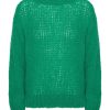 Knitwear | Americandreams Leonnie Alpaca Pullover Emerald Green