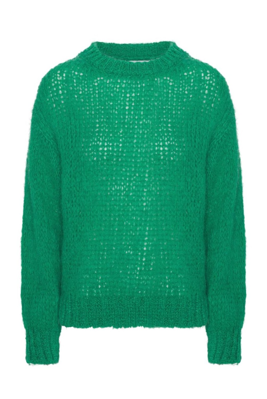 Knitwear | Americandreams Leonnie Alpaca Pullover Emerald Green