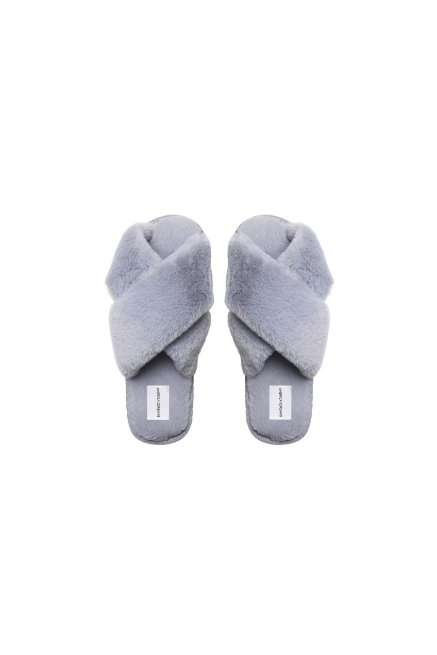 Kids | Americandreams Lou Slippers Light Grey Kids