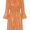 Dresses | Americandreams Sally Short Shimmer Dress Orange