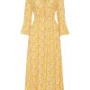 Dresses | Americandreams Sally Long Dress Yellow Flower