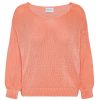 Knitwear | Americandreams Milana Ls Light Cotton Knit Salmon