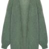 Knitwear | Americandreams Lee Midi Cardigan Dusty Green