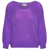 Knitwear | Americandreams Milana Ls Light Cotton Deep Purple