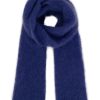 Knitwear | Americandreams Lisa Mohair Scarf Navy Blue