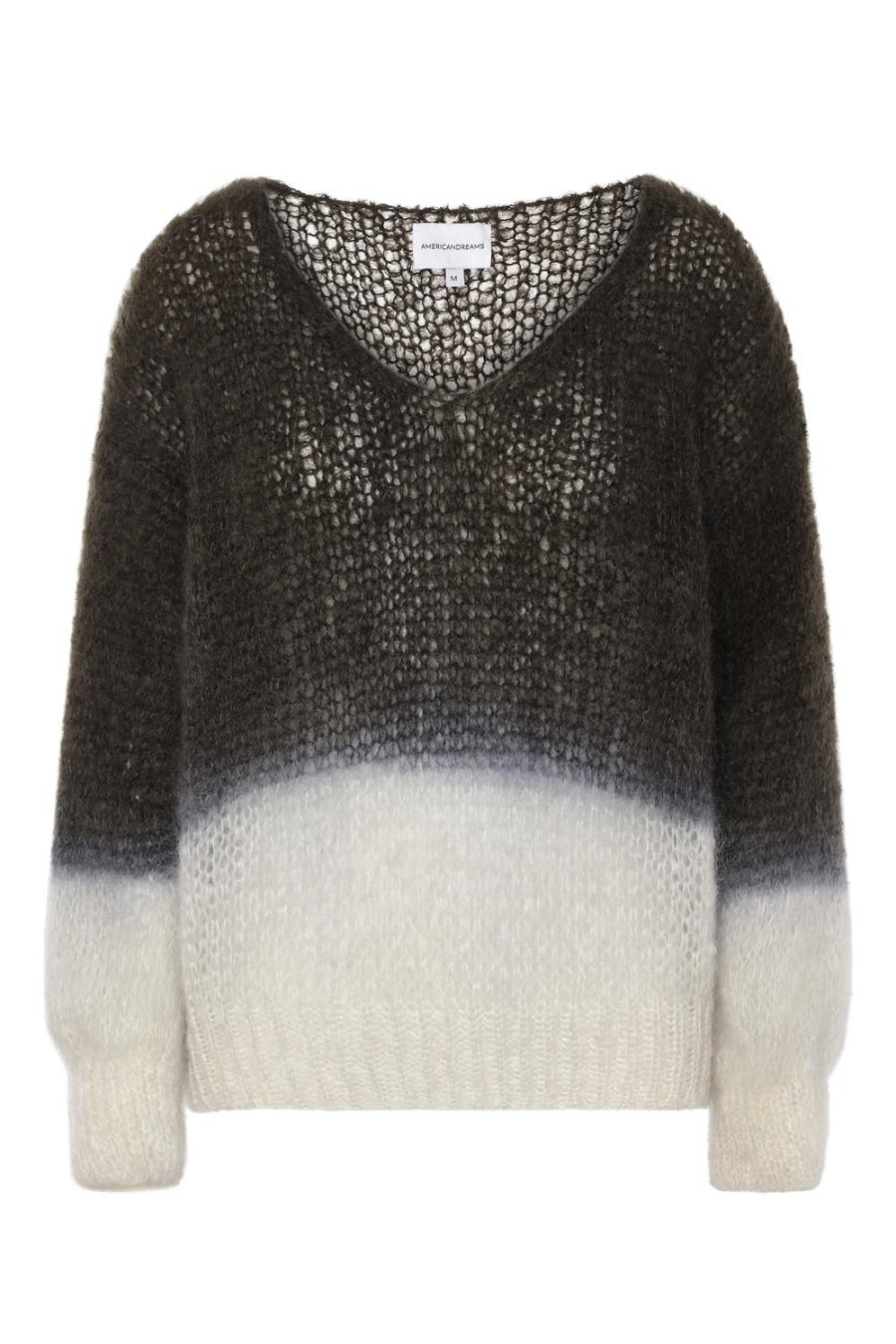 Knitwear | Americandreams Milana Knit 2-Colored Black/White