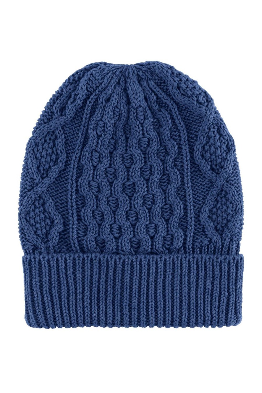 Knitwear | Americandreams Billy Cotton Beanie Navy Blue