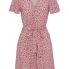 Dresses | Americandreams Milly Wrap Dress Short Light Pink Flower