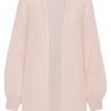 Knitwear | Americandreams Lee Midi Cardigan Light Pink