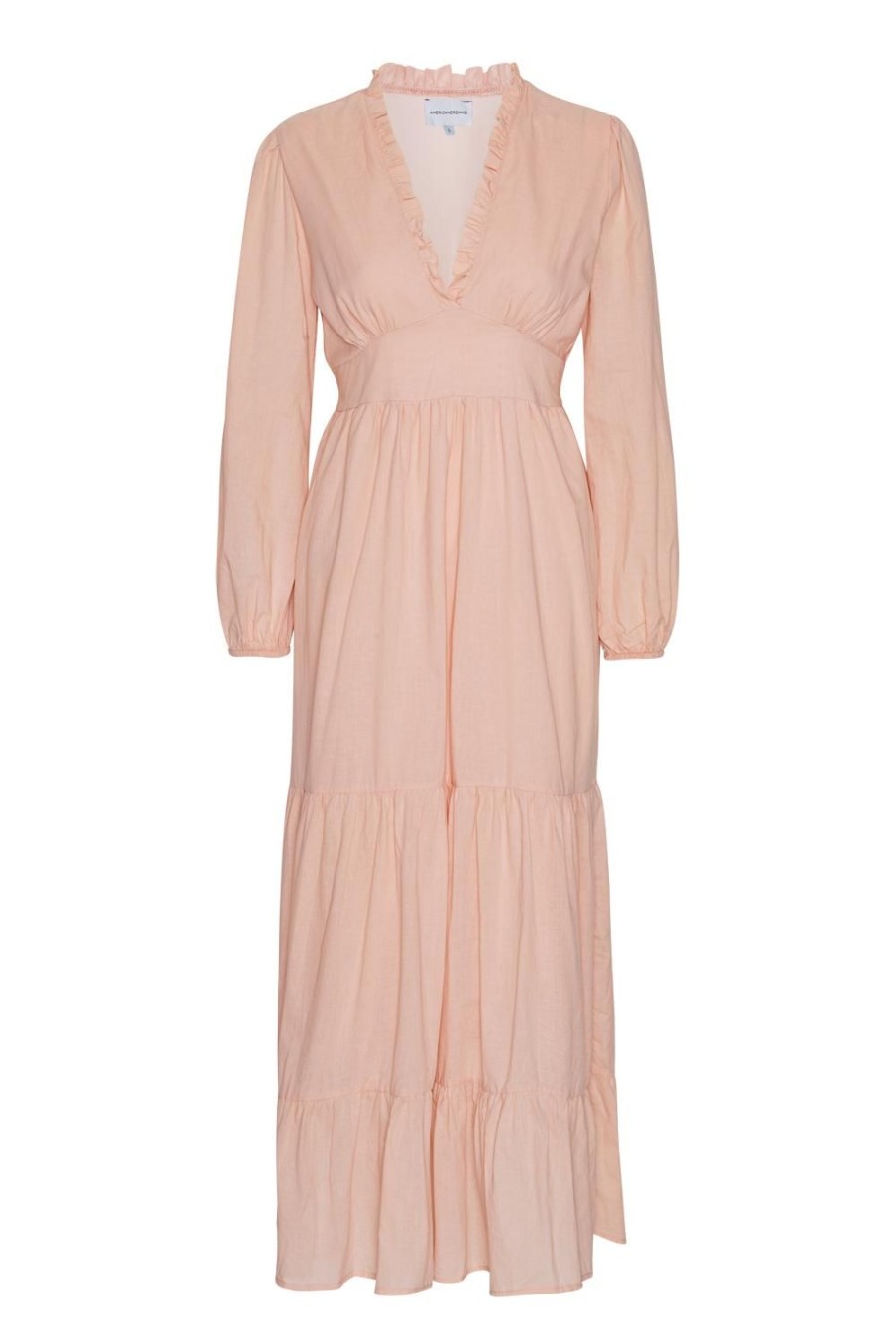 Dresses | Americandreams Umi Long Solid Cotton Light Pink