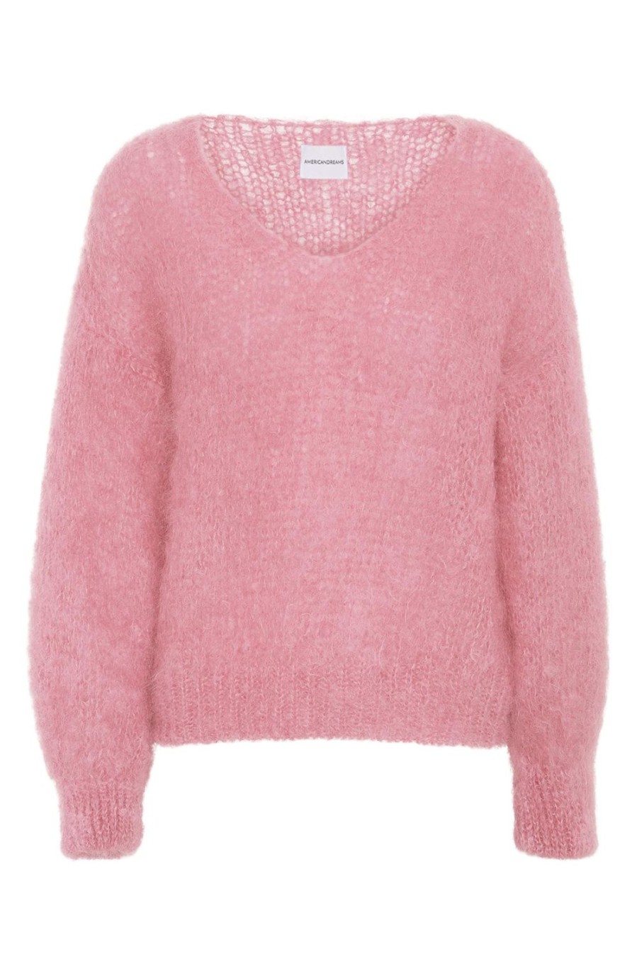 Knitwear | Americandreams Milana Ls Mohair Knit Soft Berry