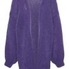 Knitwear | Americandreams Lee Midi Cardigan Violet