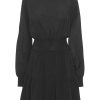 Dresses | Americandreams Daniella High Neck Dress Short Black Solid