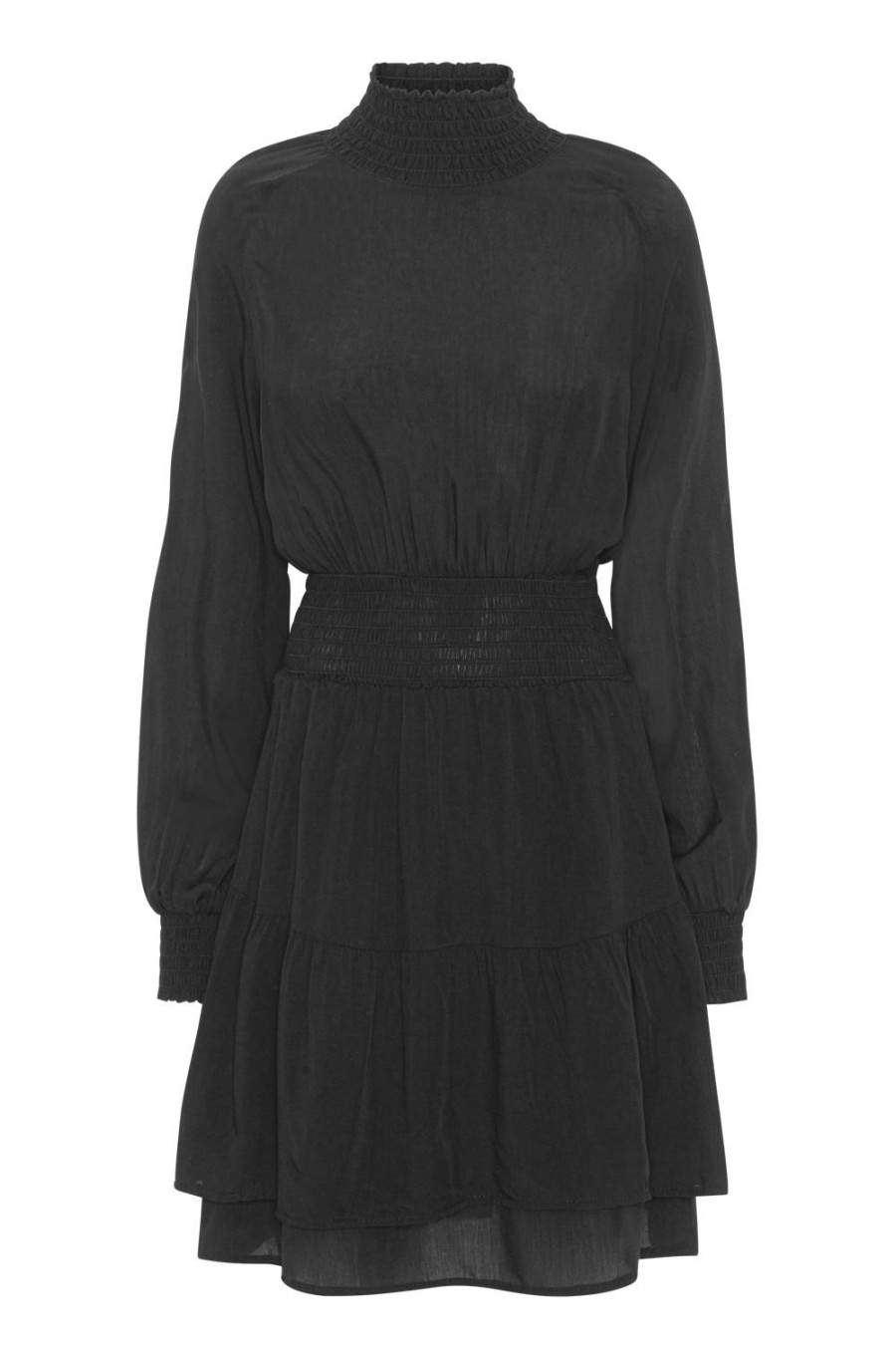 Dresses | Americandreams Daniella High Neck Dress Short Black Solid