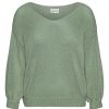 Knitwear | Americandreams Milana Ls Light Cotton Knit Dusty Green