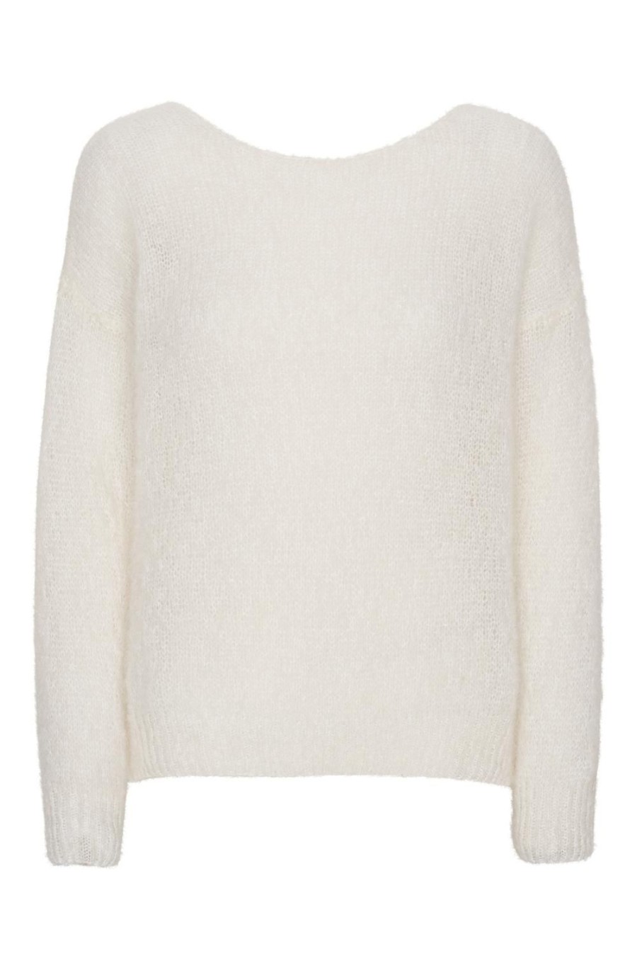 Knitwear | Americandreams Carly Pullover White